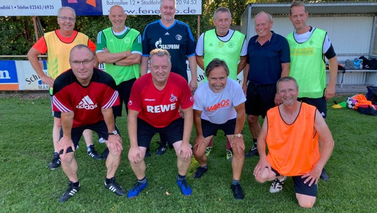 ... und weiter geht‘s mit dem Walking Football